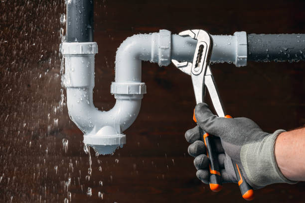 Professional Plumbing technician working in Plains, TX